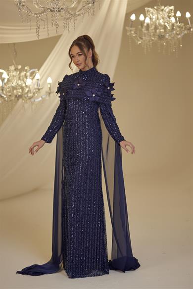 Hafsa Abiye Lacivert