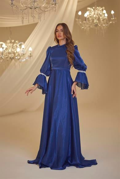 İnci Abiye Lacivert