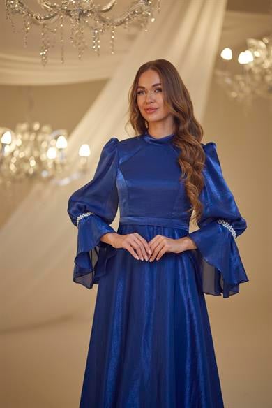 İnci Abiye Lacivert