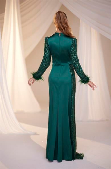 Kamelya Abiye Zümrüt