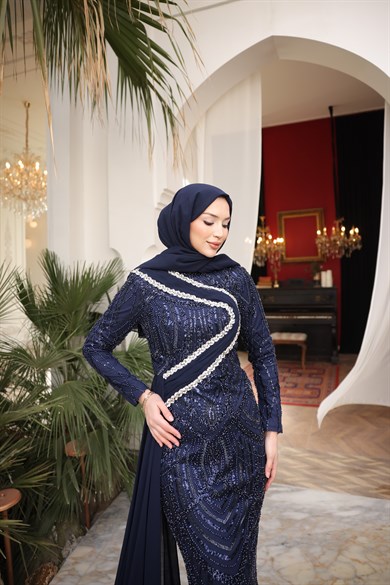 Kösem Abiye Lacivert 