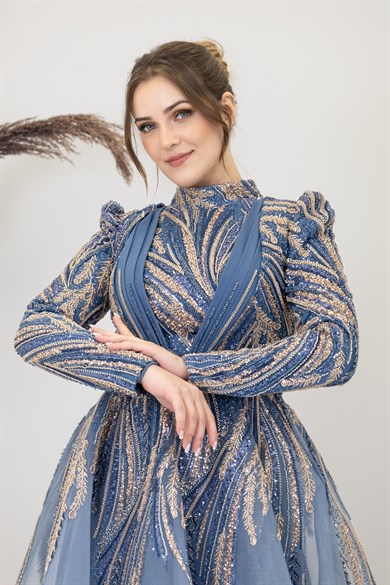 Kübra Abiye İndigo