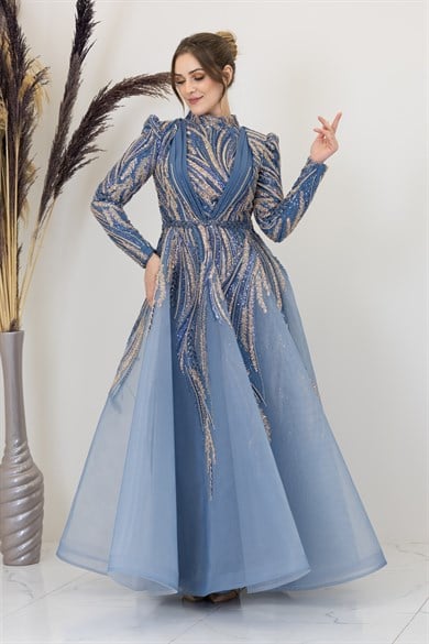 Kübra Abiye İndigo