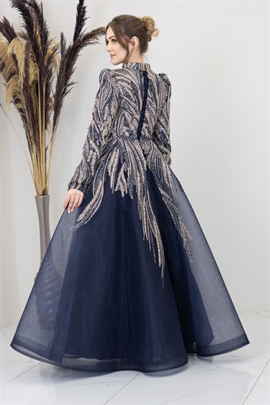 Kübra Abiye Lacivert