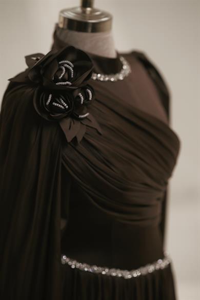 Lara Abiye Kahverengi