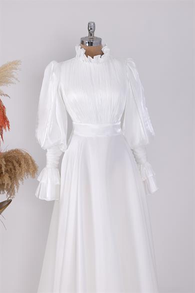 Matmazel Abiye Beyaz