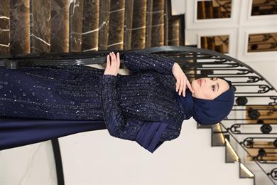 Manolya Abiye Lacivert