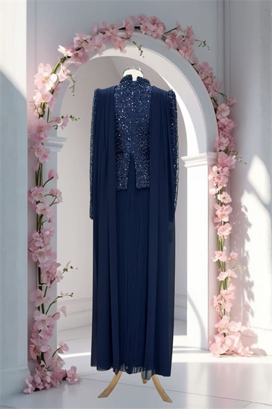 Masal Abiye Lacivert