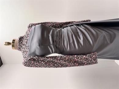 Meyra Evening Dress Gray