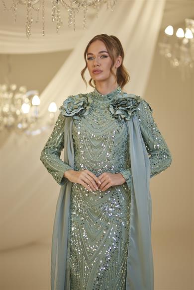 Mihrimah Abiye Mint Yeşili