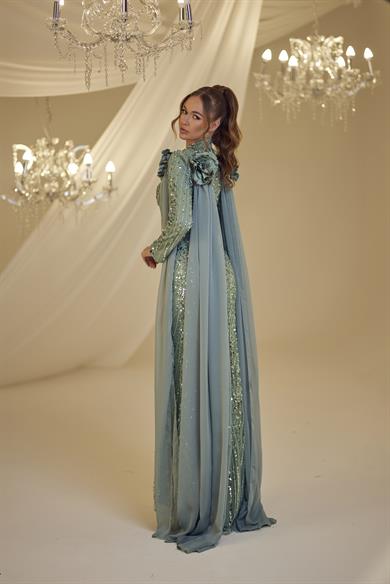 Mihrimah Abiye Mint Yeşili