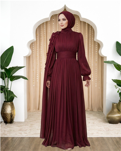 Mina Abiye Bordo