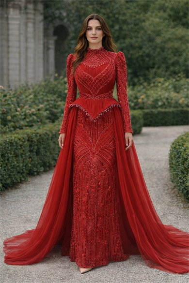 Neva Abiye Kırmızı