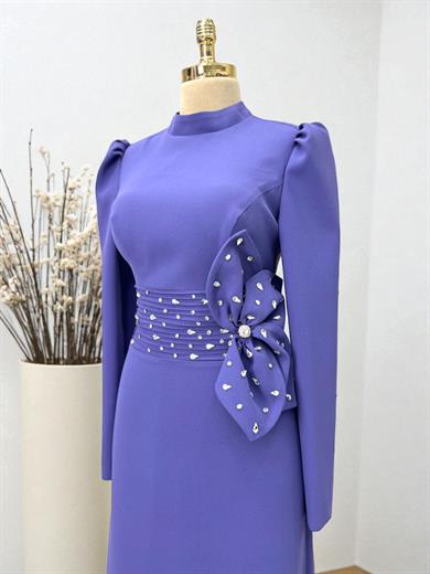 Nursema Abiye Sisli Mor