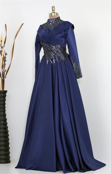 Şaheste Abiye Lacivert