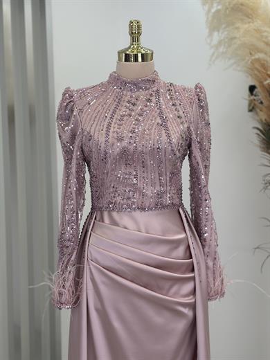 Sherry Evening Dress Powder