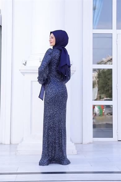 Şimal Abiye Lacivert