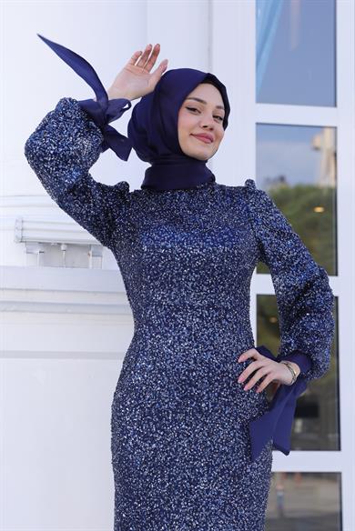 Şimal Abiye Lacivert