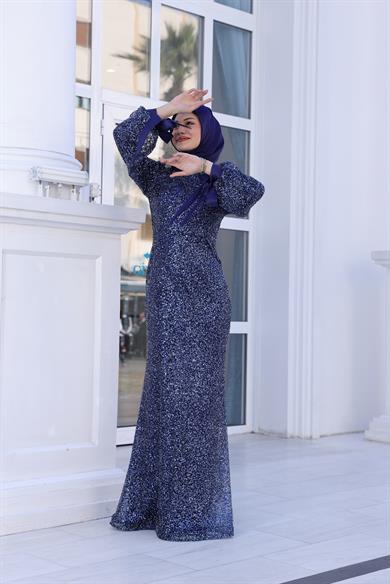 Şimal Abiye Lacivert