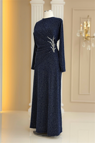 Simge Abiye Lacivert