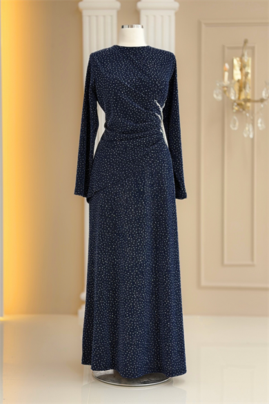 Simge Abiye Lacivert