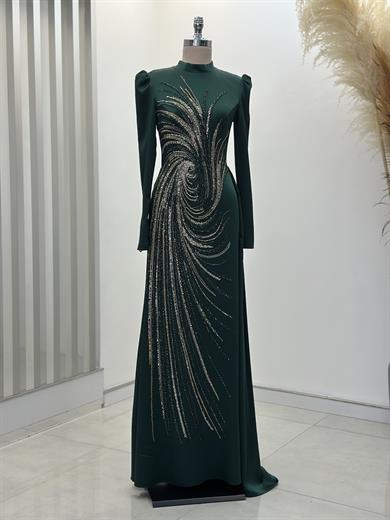 Solis Abiye Zümrüt Yeşili