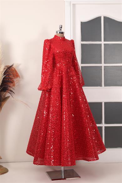 Tuana Abiye Kırmızı