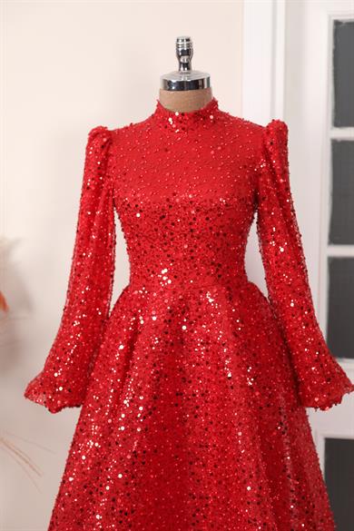 Tuana Abiye Kırmızı