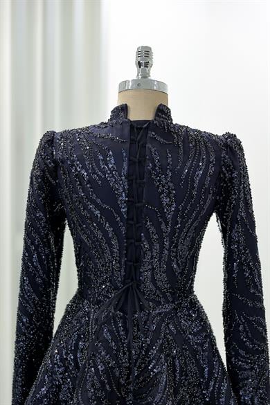 Venüs Abiye Lacivert