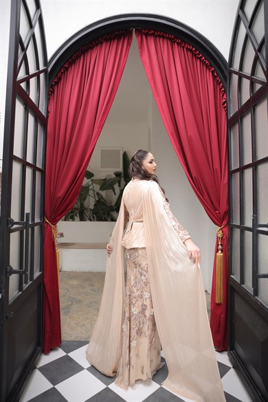 Venüs Abiye Rose Gold