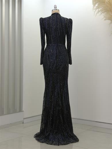 Vickie Abiye Lacivert