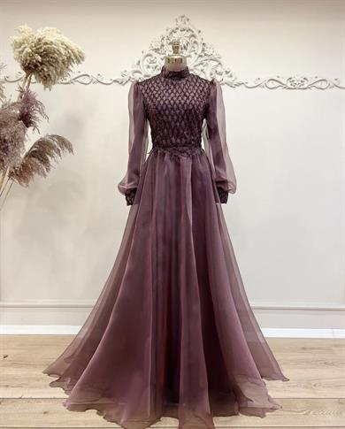 Zırh Abiye Mürdüm