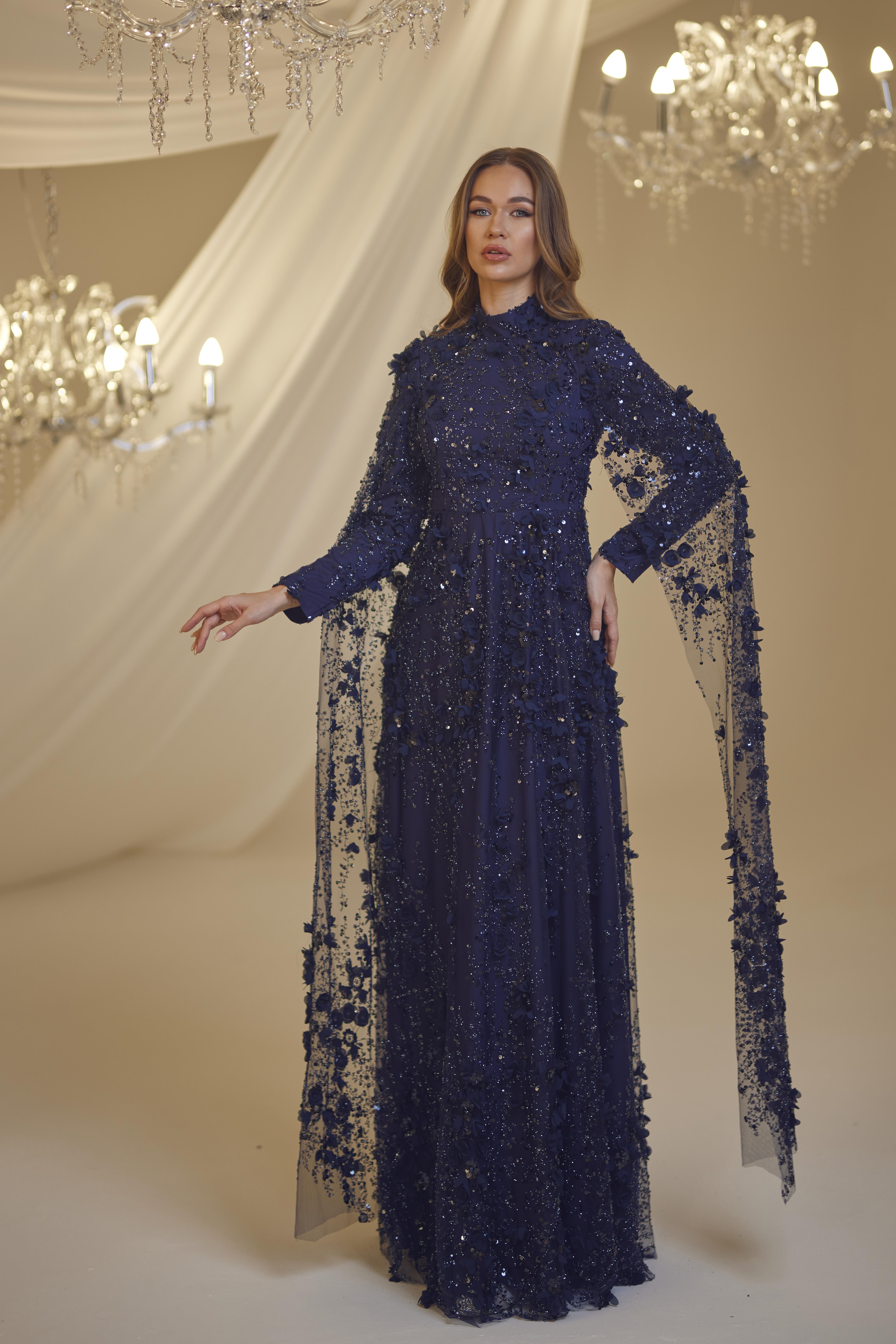 Afife Abiye Lacivert