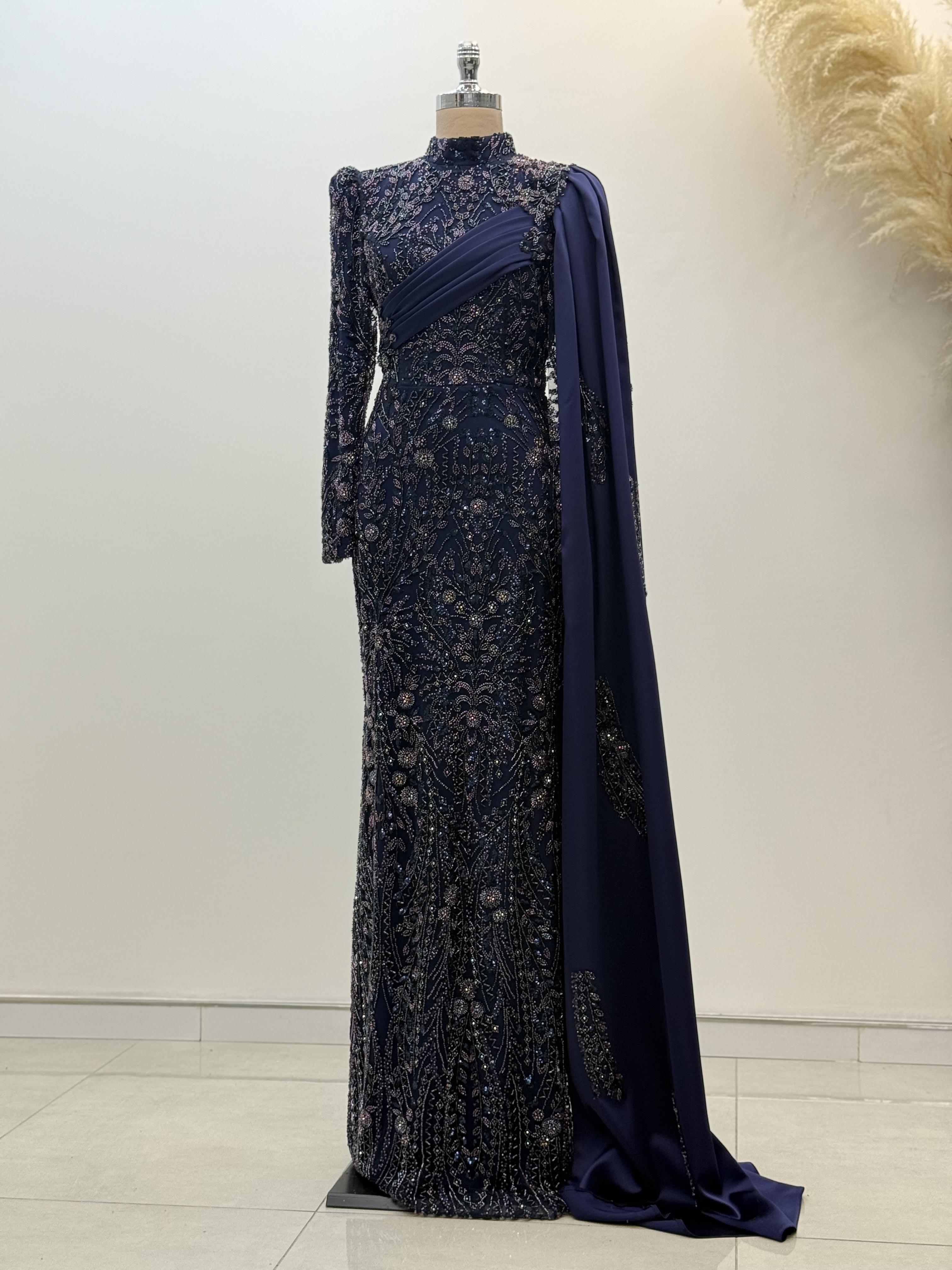 Berry Abiye Lacivert