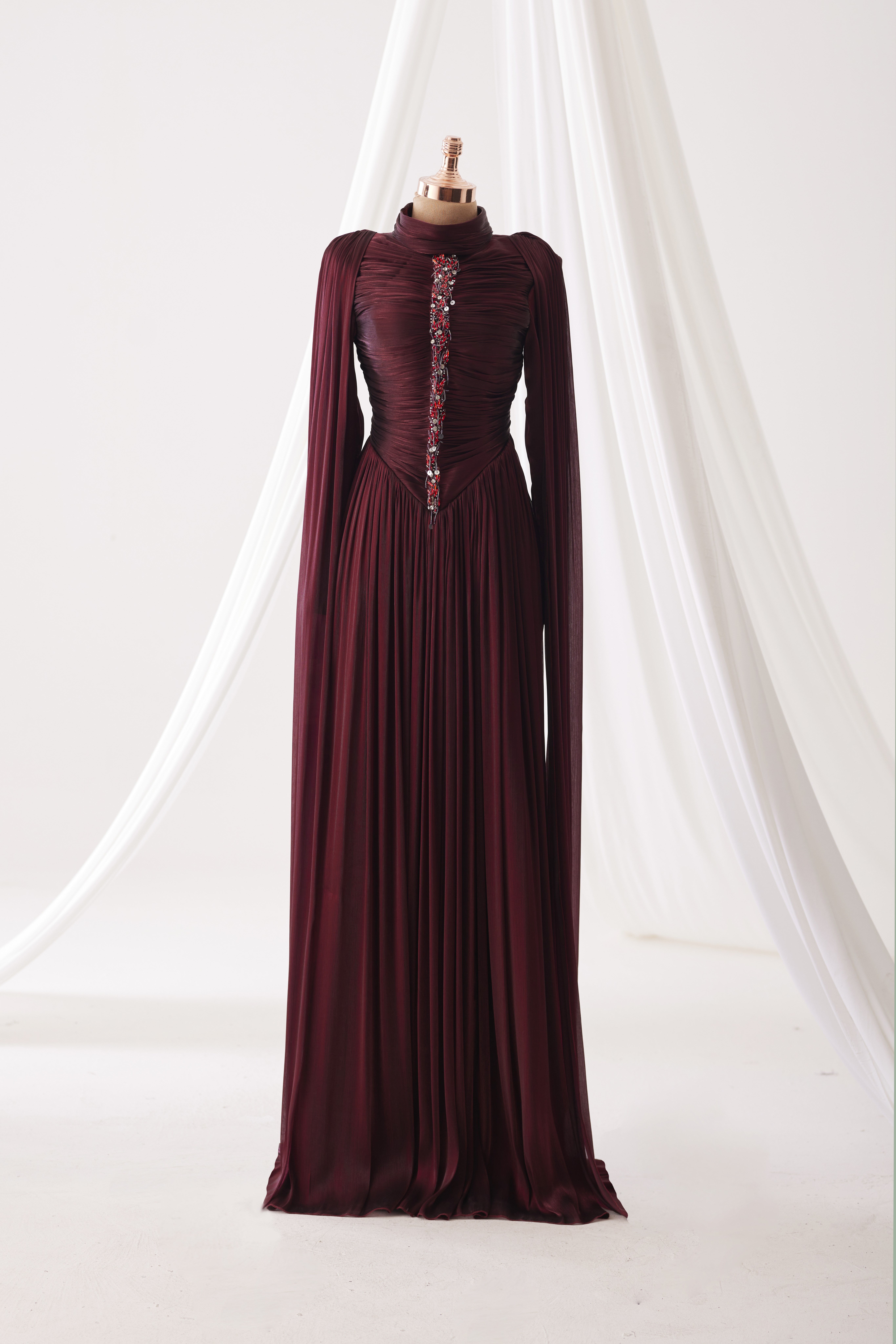 Dior Abiye Bordo