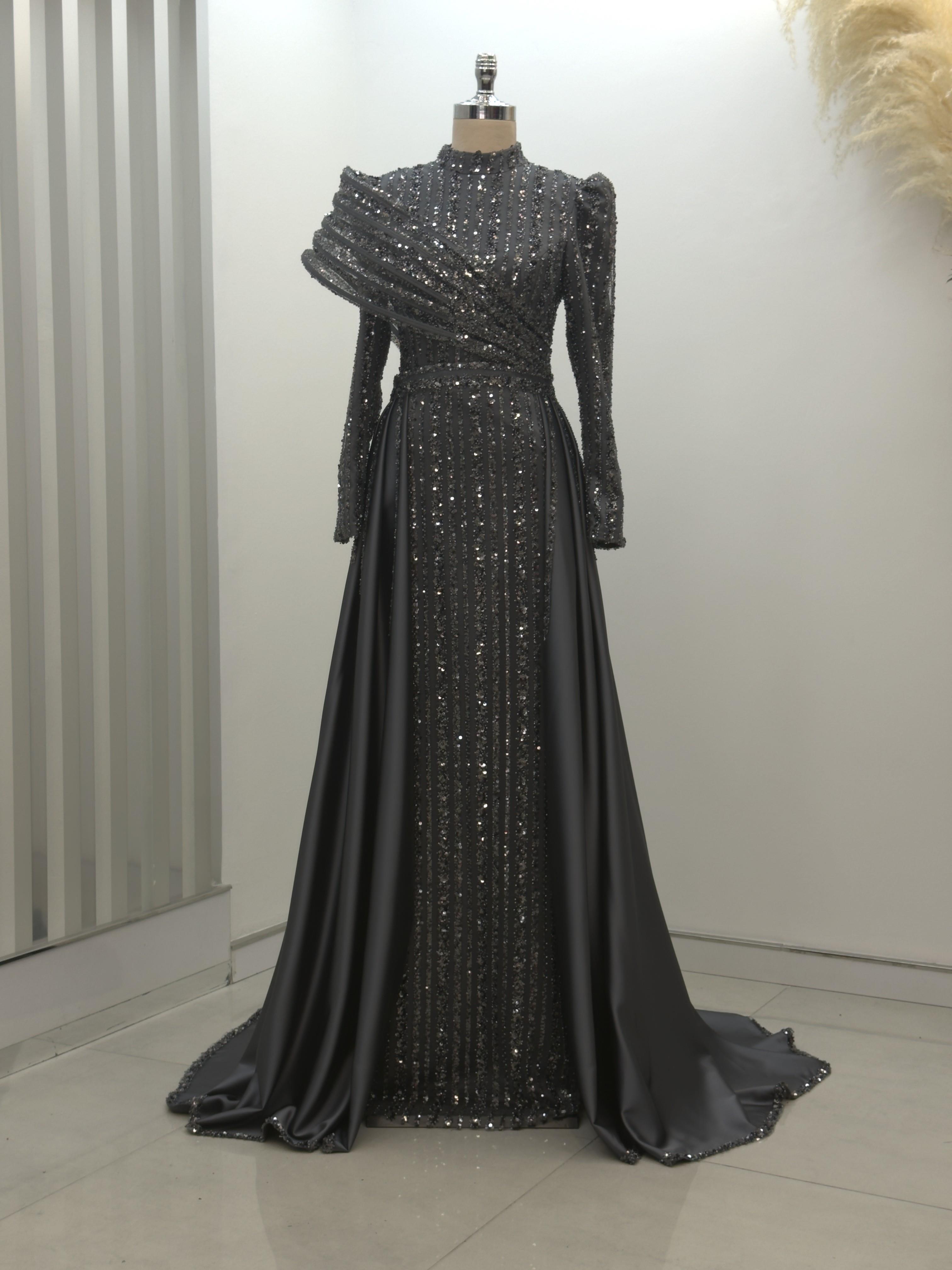 Elegance Abiye Antrasit