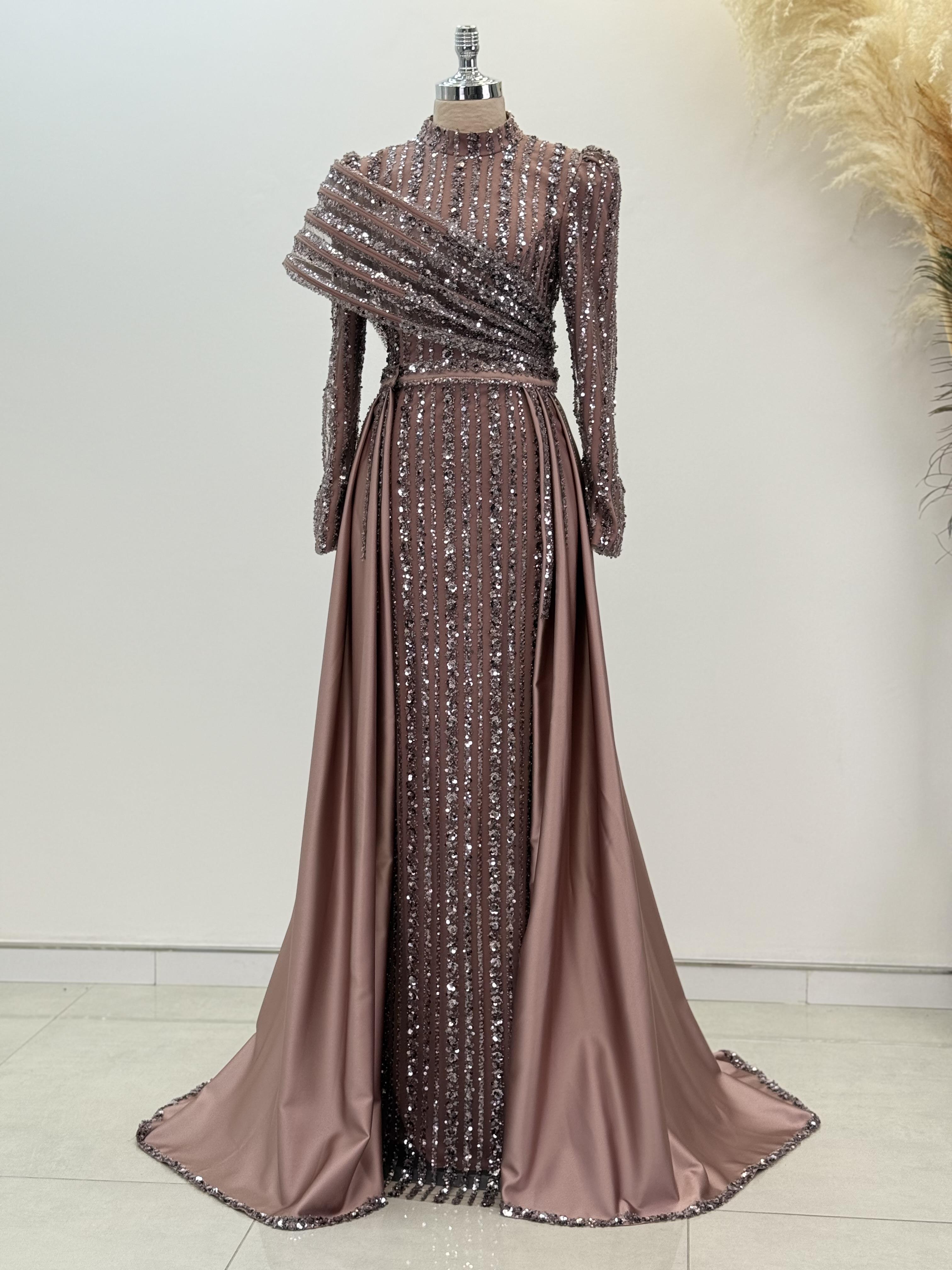 Elegance Abiye Gül Kurusu