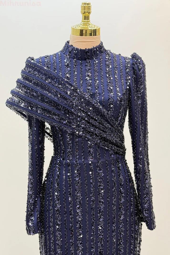 Elegance Abiye Lacivert