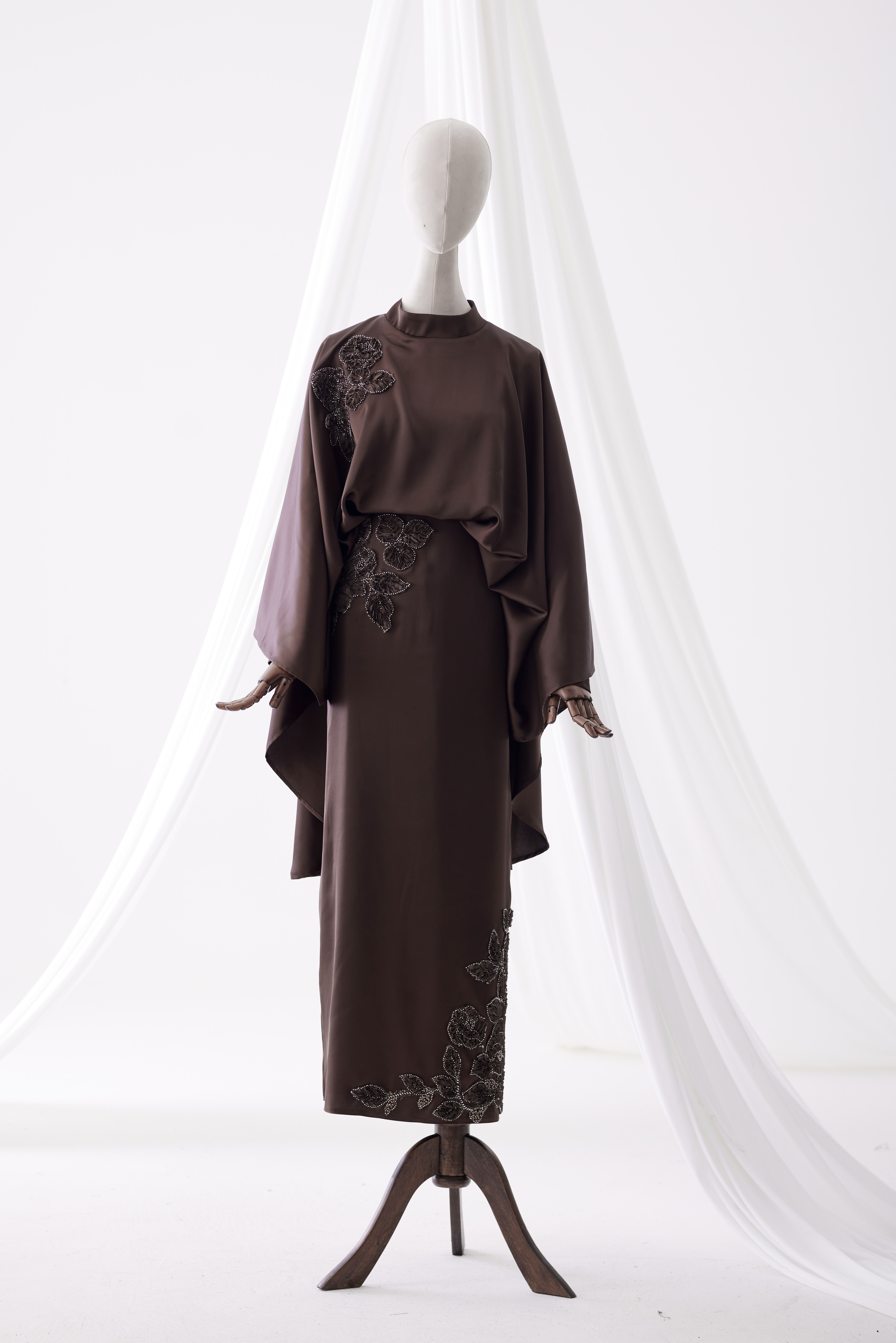 Elegant Abiye Kahverengi 