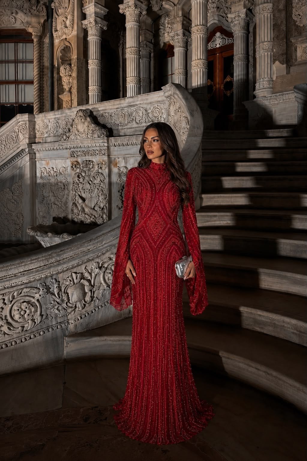 Elissa Abiye Kırmızı 