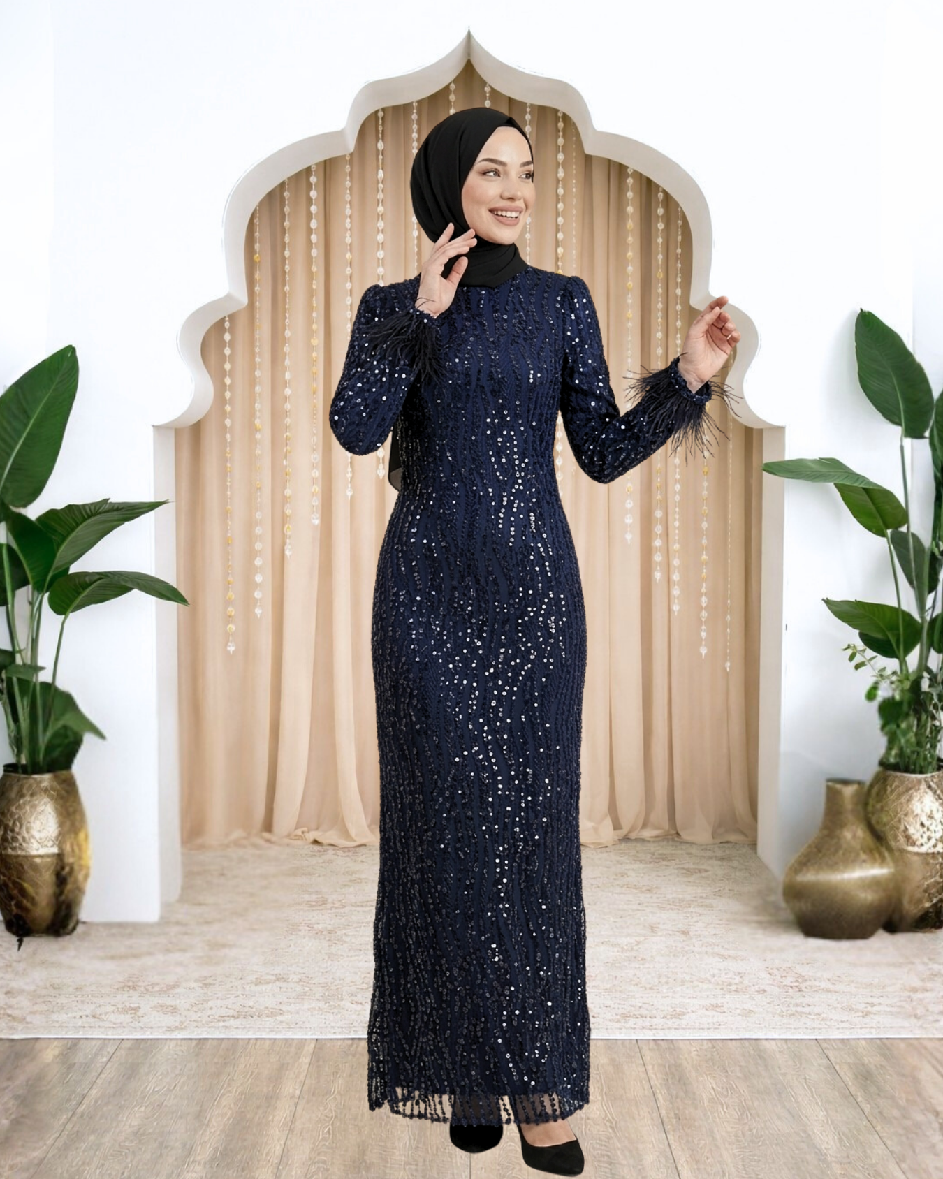 Eslem Abiye Lacivert