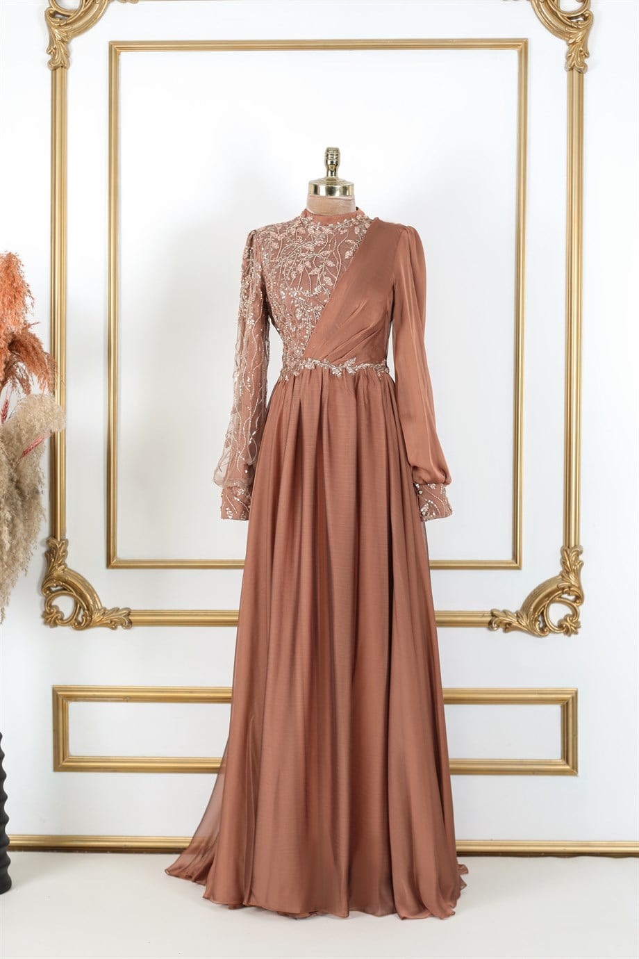 Irmak Tesettür Abiye Bakır