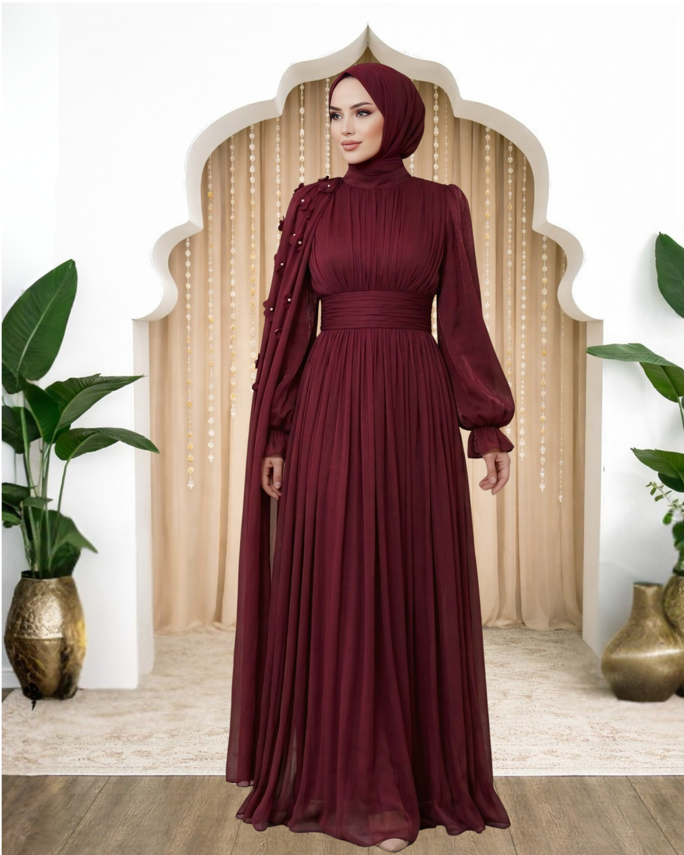 Mina Abiye Bordo