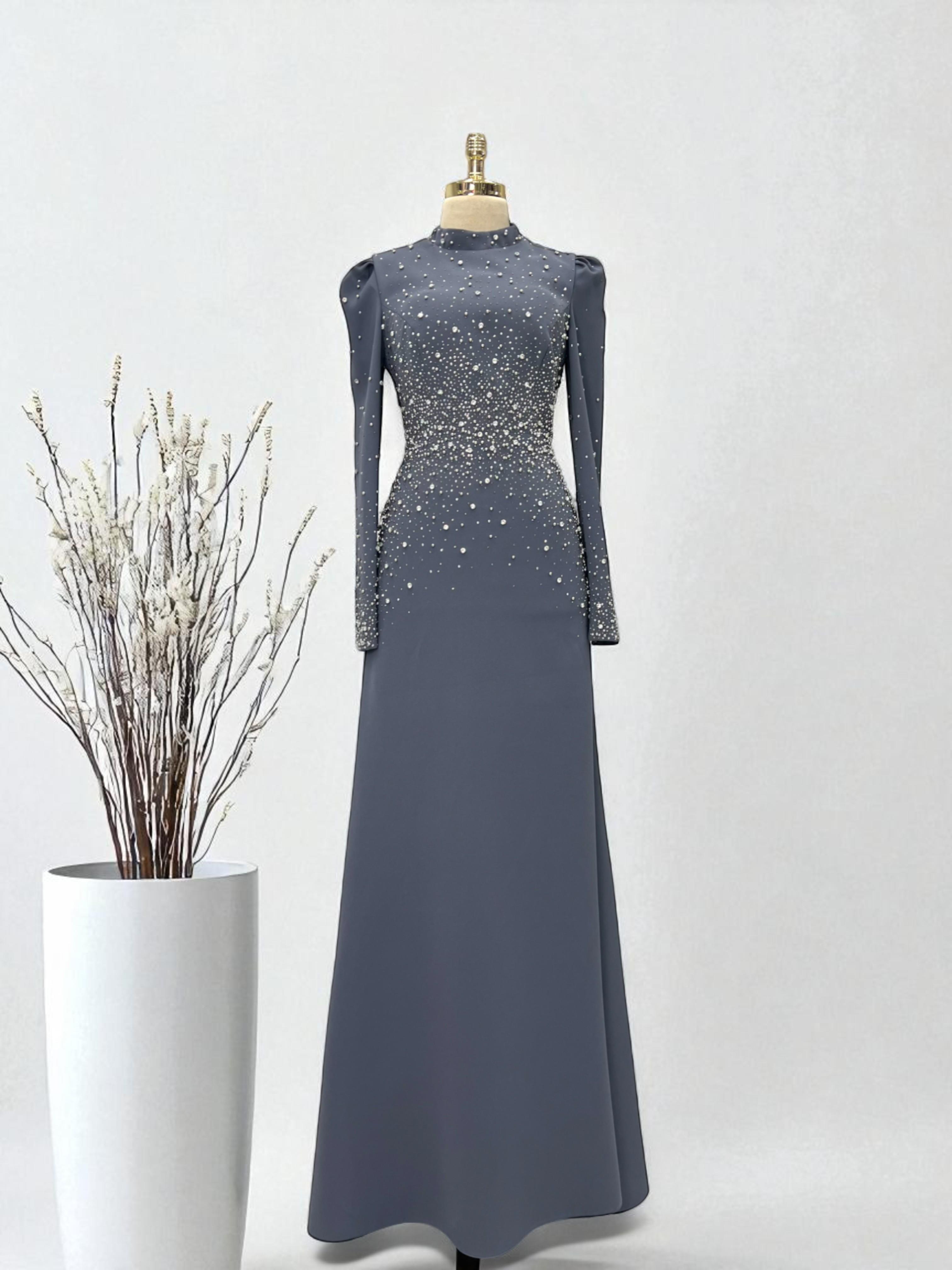 Samanyolu Abiye Antrasit 