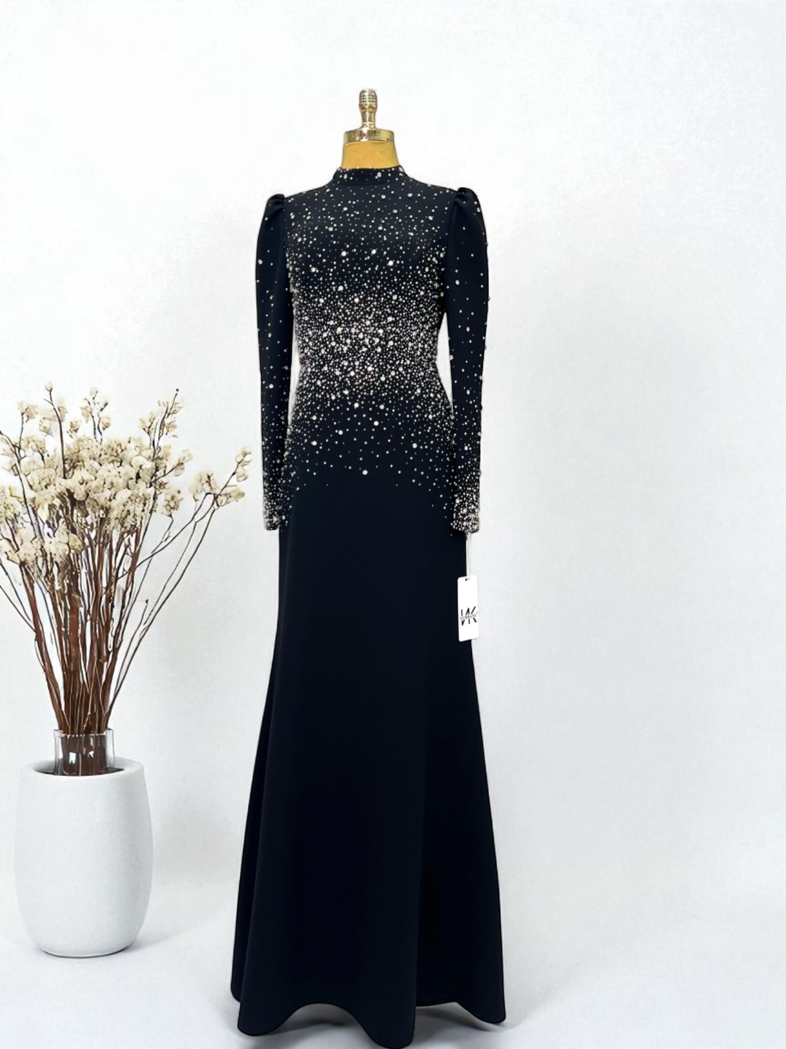 Samanyolu Abiye Siyah