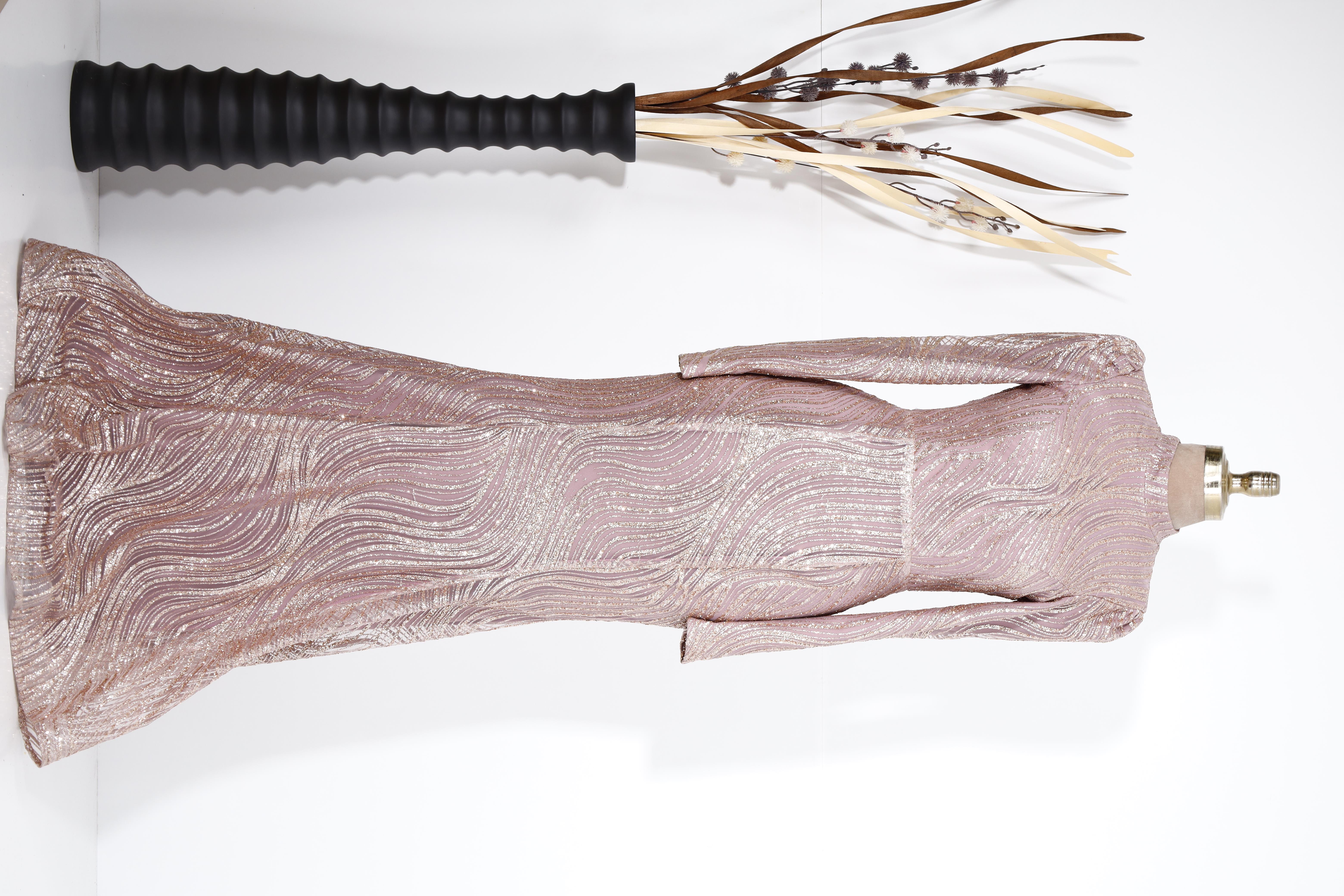 Simli Balık Abiye Pudra