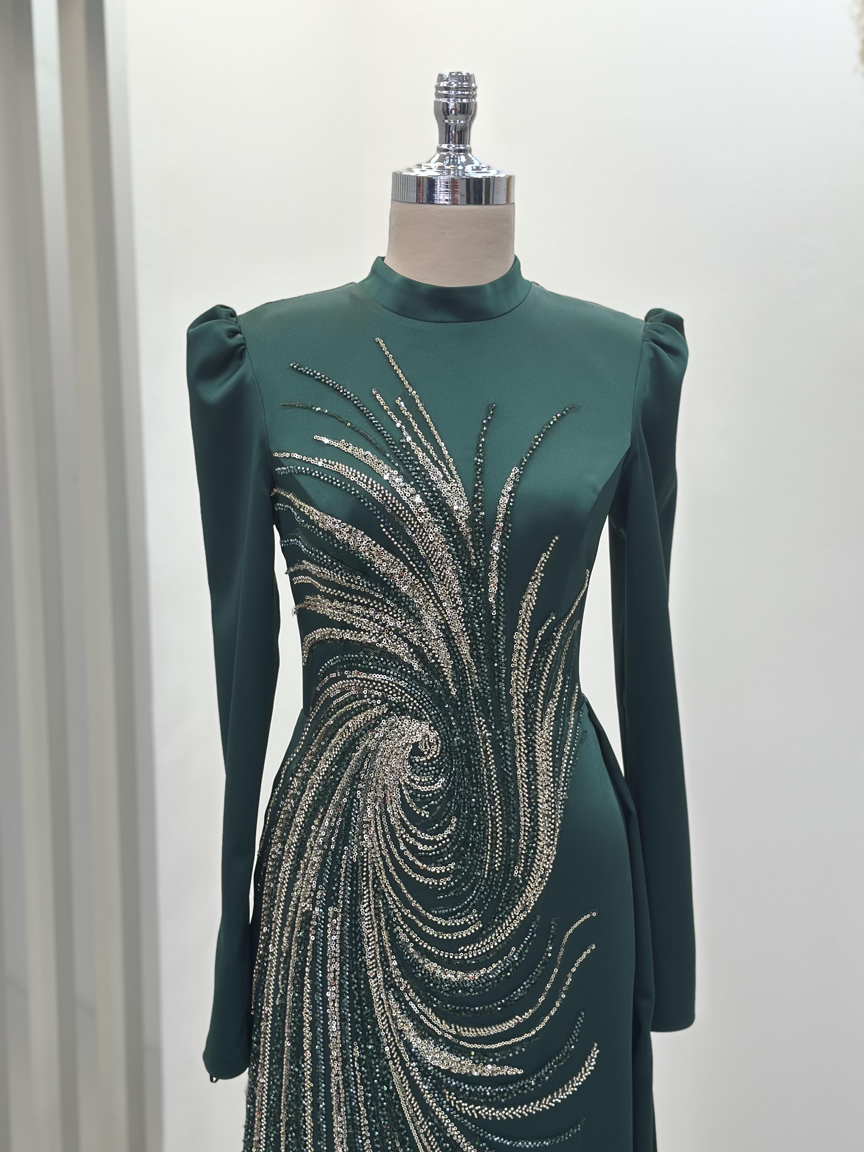 Solis Abiye Zümrüt Yeşili