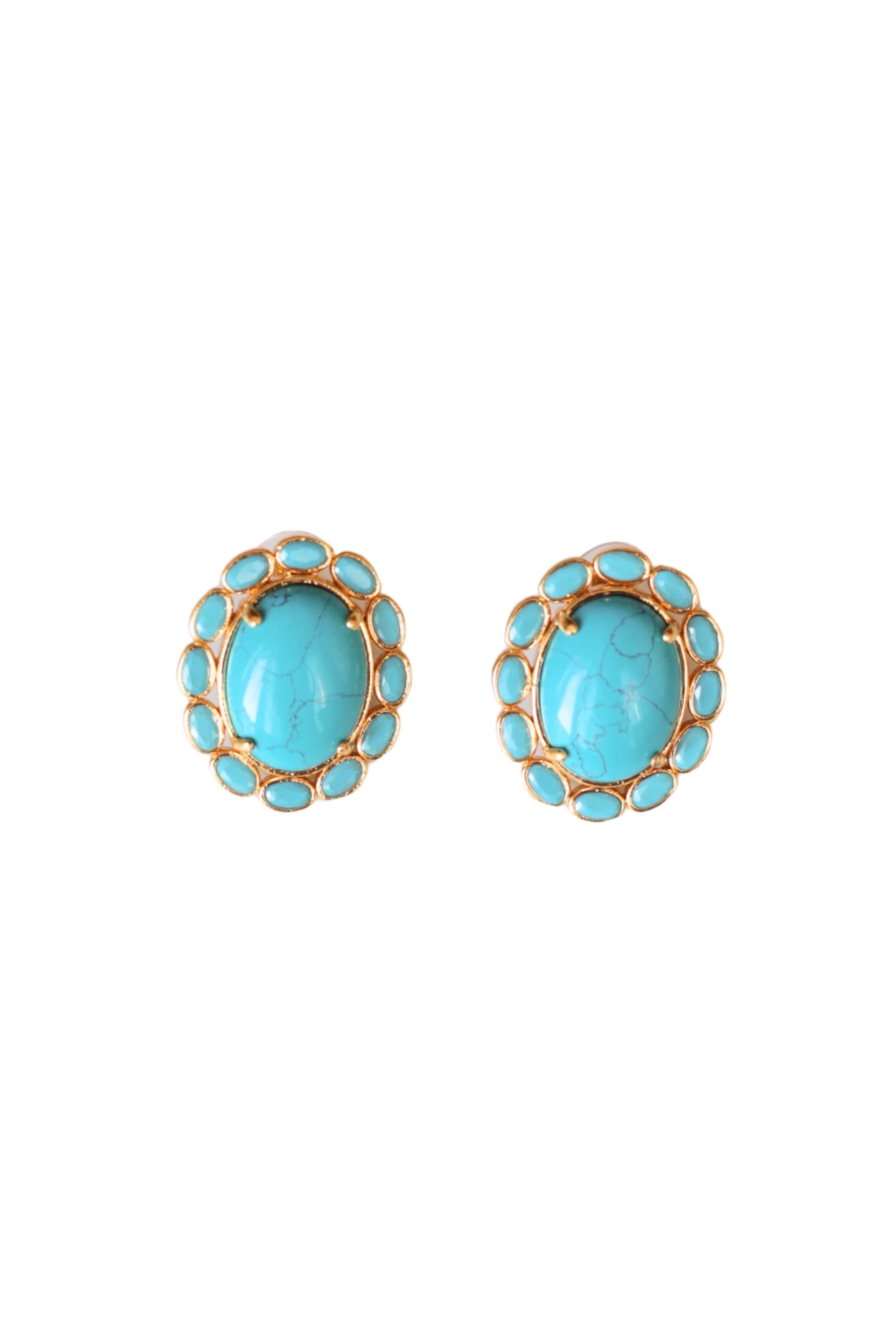 Aegean Halo Earring