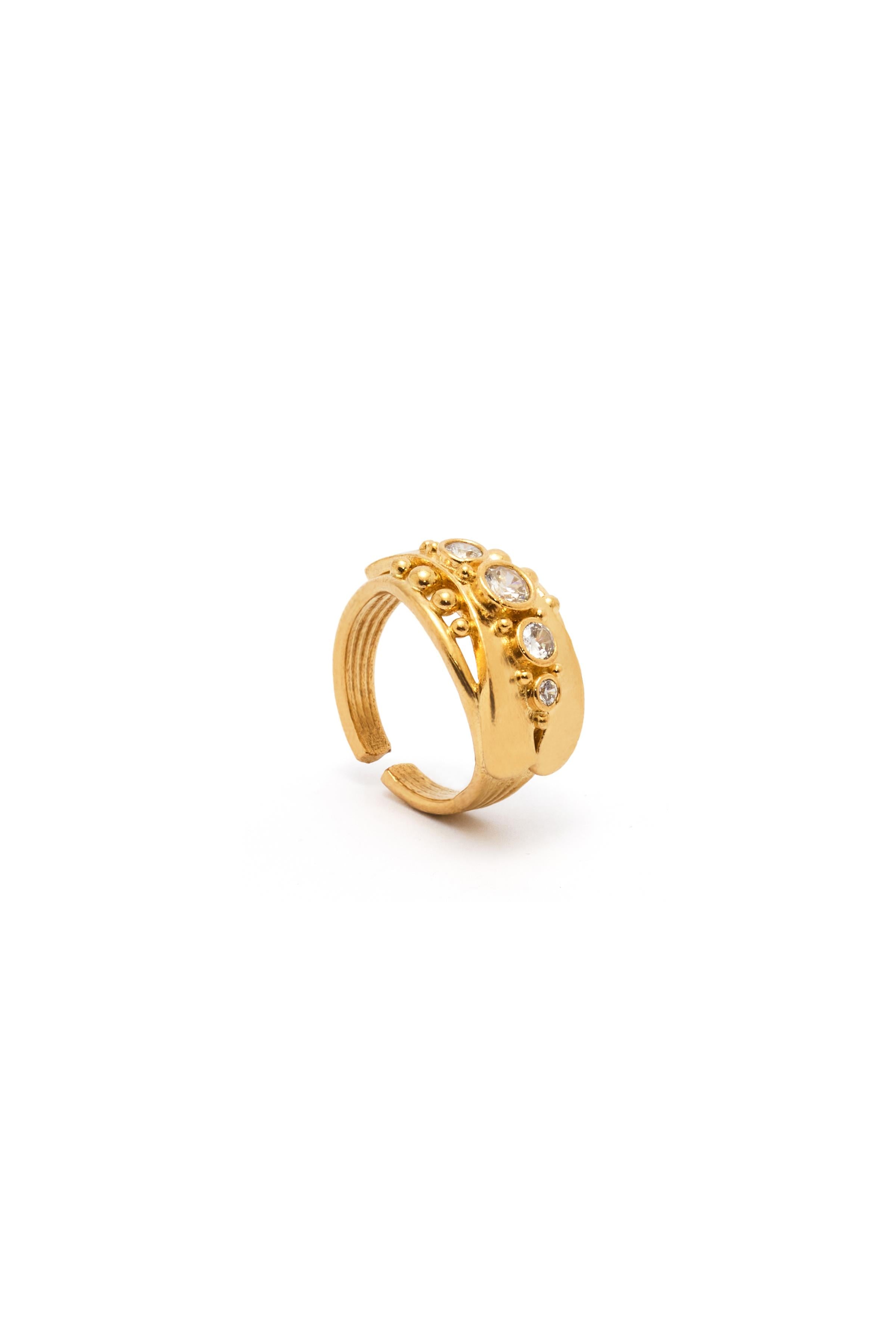 Almira Crystal Ring