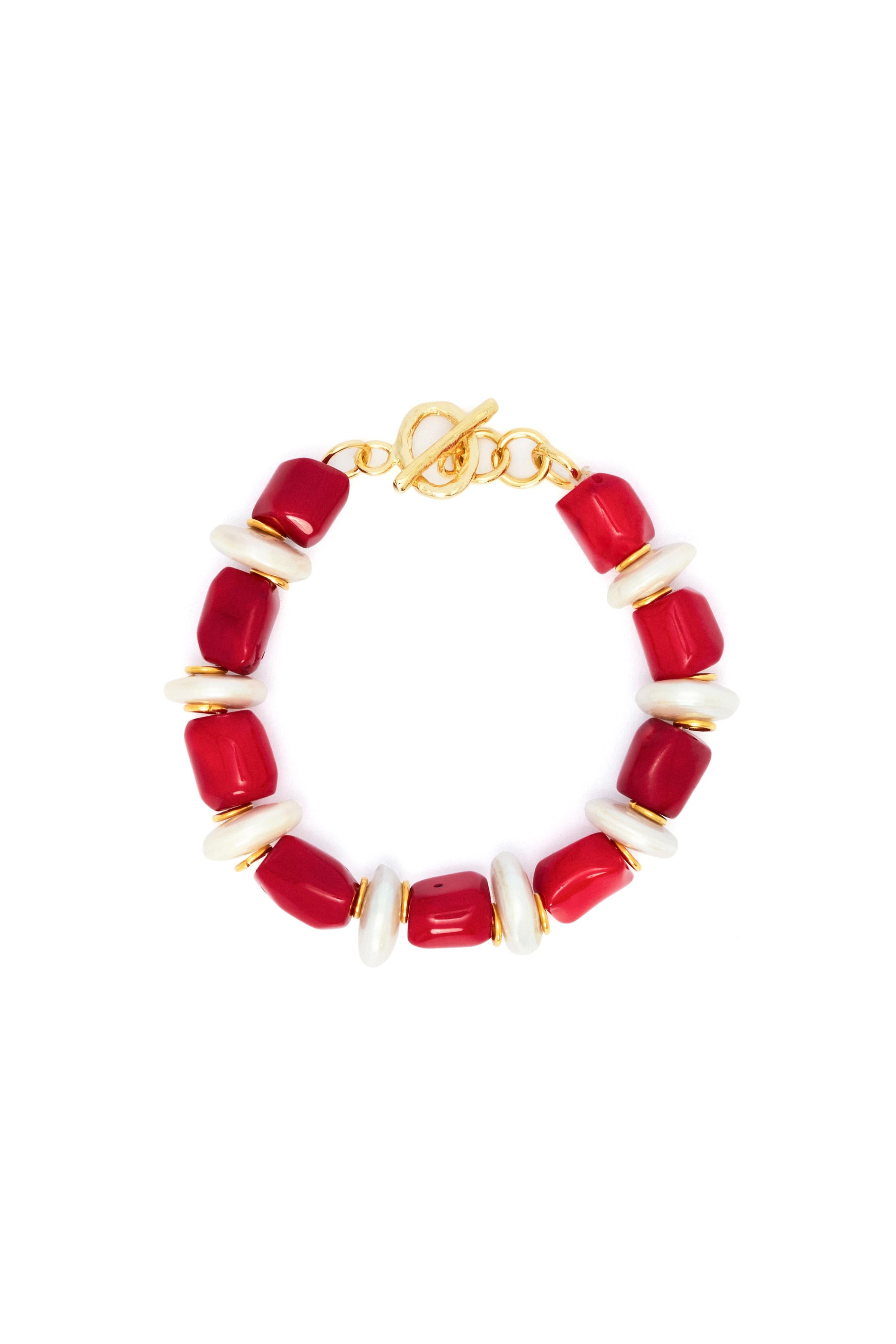 Coral Crown Bracelet